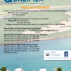 Calificación al OHL Classic at Mayakoba