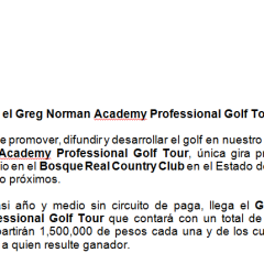 Nace nueva Gira Profesional en México