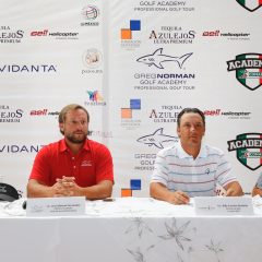 Conferencia de prensa en San Luis