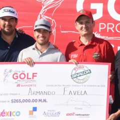 Armando Favela se impone en Estrella del Mar