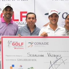 Se proclama campeón Vázquez en el Amanali Golf Classic