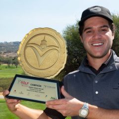 Sebastián Vázquez triunfa en la Gira de Golf Profesional en San Miguel de Allende
