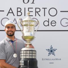 Álvaro Ortiz se impone en el Abierto Mexicano de Golf