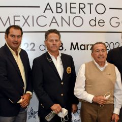Presentan el Abierto Mexicano de Golf