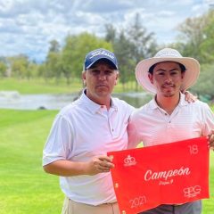 Salvador Aguirre ganó el Ranking Profesional de Golf en Querétaro