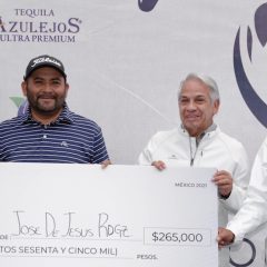 Gana Camarón Rodríguez cuarta etapa de la Gira de Golf Profesional