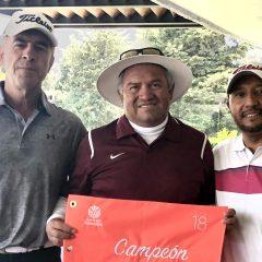 Vicente Canelo ganó la segunda etapa del Ranking Profesional de Golf Valle de México