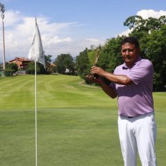 Salvador Hernández, primer campeón de la Gira Mexicana de Golf Profesional Seniors
