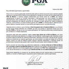 ¡Conoce los nuevos logros de PGA México!