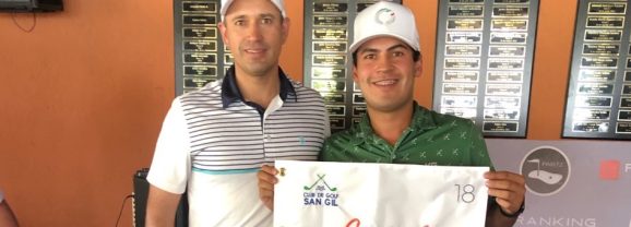 Haro y Bermúdez ganadores del Ranking Profesional de Golf en San Gil
