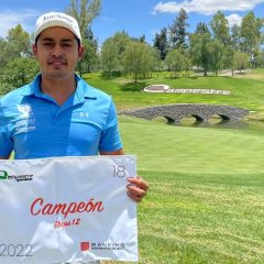 Mario Luján gana el Ranking Profesional de Golf en Aguascalientes