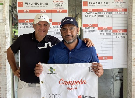 Martín Segoviano gana el Ranking Profesional de Golf en el Campestre de León