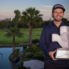 Isidro Benítez gana en desempate el Abierto del Bajío de la Gira de Golf Profesional Mexicana
