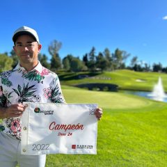 Humberto Morales gana el Ranking Profesional de Golf en el Campestre de Aguascalientes