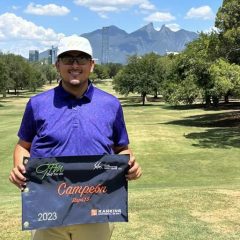 Miguel Garza ganó el Ranking Profesional de Golf en el Campestre de Monterrey