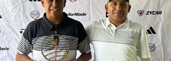 Juan José González, ganador de la etapa 8 del Ranking Profesional de Golf en Irapuato