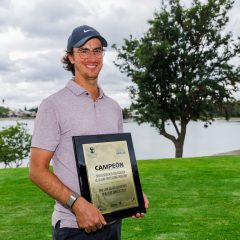 Mateo Serrano se impone en la Q-School de la Gira Profesional Mexicana en San Gil