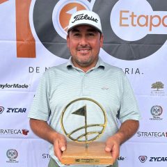 Enrique Cruz ganó la etapa 100 del Ranking Profesional de Golf