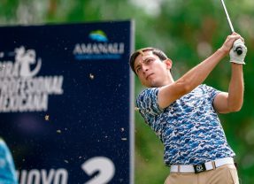 Novato Marcelo Garza marcha en segundo lugar del Amanali Classic de la Gira Profesional Mexicana