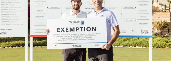 Isidro Benítez ganó el México Match Play y podrá disputar el WWT Championship del PGA Tour