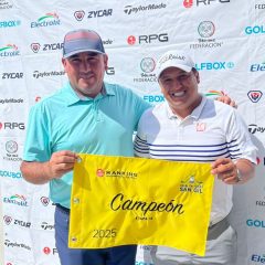 Se lleva Enrique Cruz la etapa 14 del Ranking Profesional de Golf en San Gil