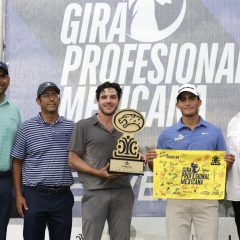 Triunfo para Sebastián Vázquez en El Jaguar Open de la Gira Profesional Méxicana
