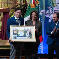 Lanzan billete de lotería por los 100 años de la Federación Mexicana de Golf