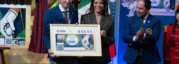 Lanzan billete de lotería por los 100 años de la Federación Mexicana de Golf