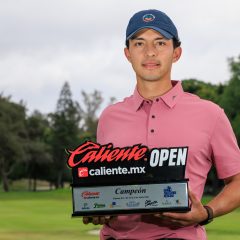 Triunfo de José Cristóbal Islas en el Caliente.mx Open de la Gira Profesional en Tijuana