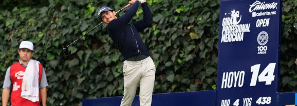 Cinco jugadores lideran el Caliente.mx Open de la Gira Profesional Mexicana en Tijuana