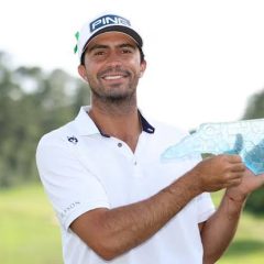Álvaro Ortiz conquista su primera victoria en el Korn Ferry Tour