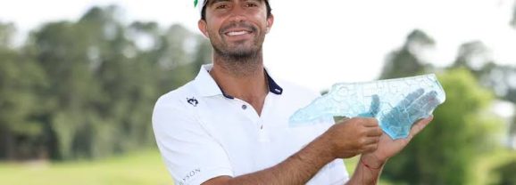 Álvaro Ortiz conquista su primera victoria en el Korn Ferry Tour