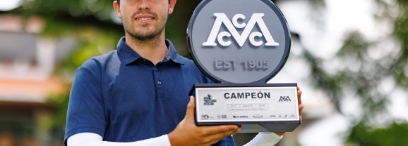 Refrenda Santiago de la Fuente el título del México City Open de la Gira Profesional Mexicana