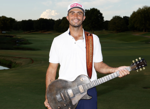 Álvaro Ortiz da un golpe de autoridad y acaricia el PGA Tour
